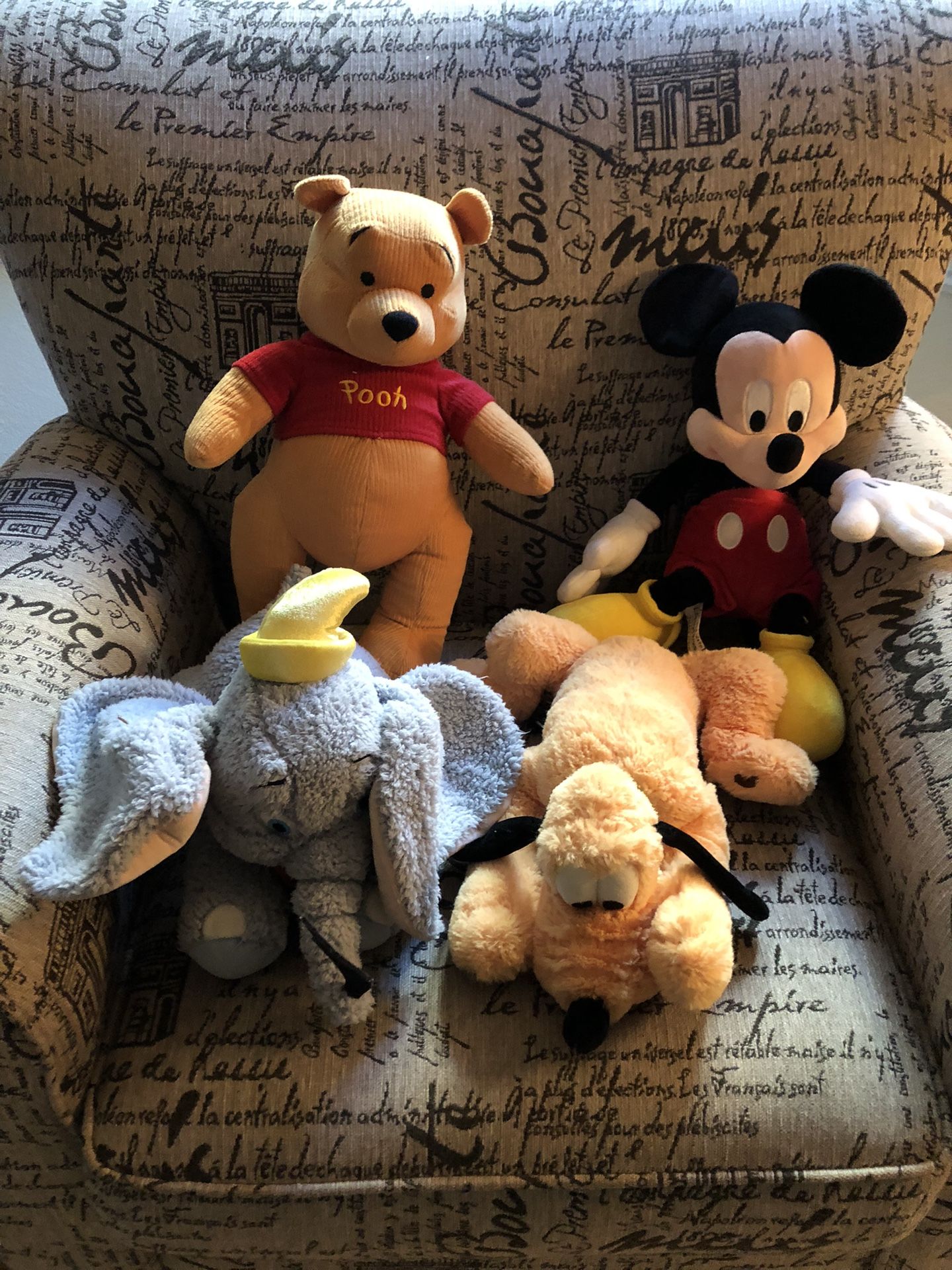 AUTHENTIC DISNEY! Antique, Collectible, Authentic, Stuffed Animals