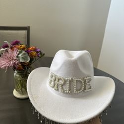 Bride Cowgirl Hat