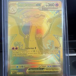 Mega Charizard X Ex MHR 130/094 Phantasmal Flames Gold
