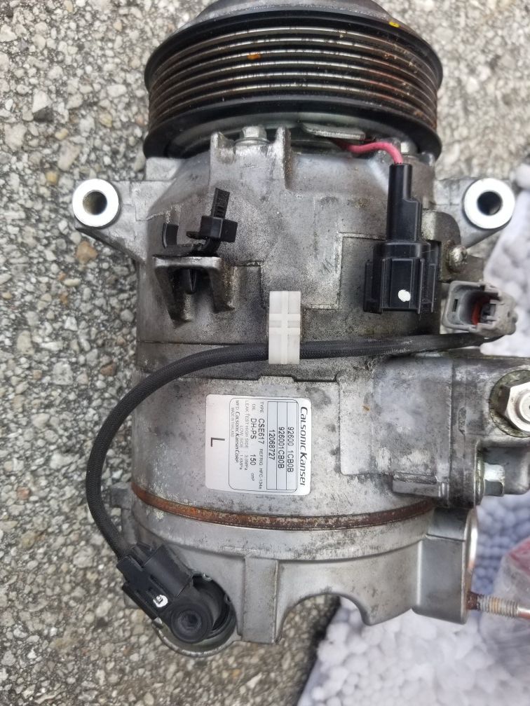 OEM INFINITI G37 A/C COMPRESSOR