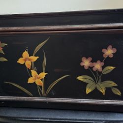 Asian Style Wooden Trunk