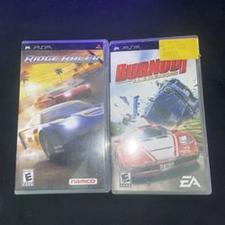 Sony PSP Ridge Racer & Burnout Legends CIB Bundle