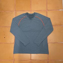 Lululemon grey long sleeve mens size XXL