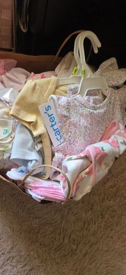 Carter's Baby Girl Clothing Lot