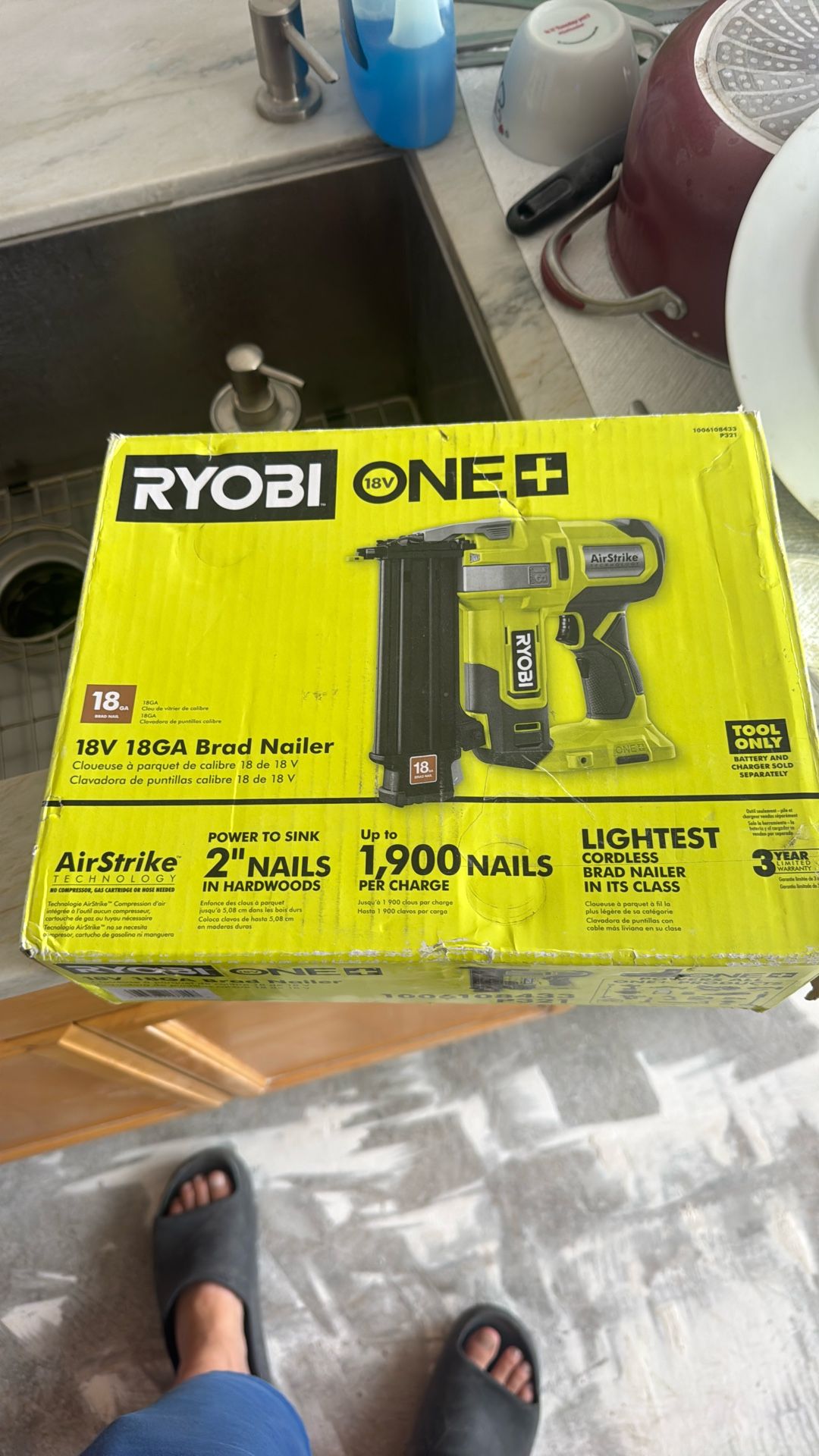 Ryobi Brad Nailer