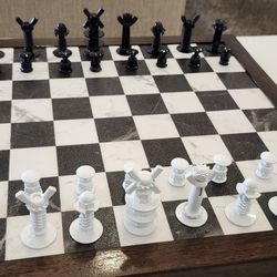 Hand Made Chess Set $50