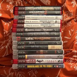 PS3 Various Video Games (Prices In description) 