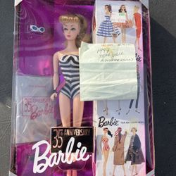 35 th anniversary Barbie Still In Box