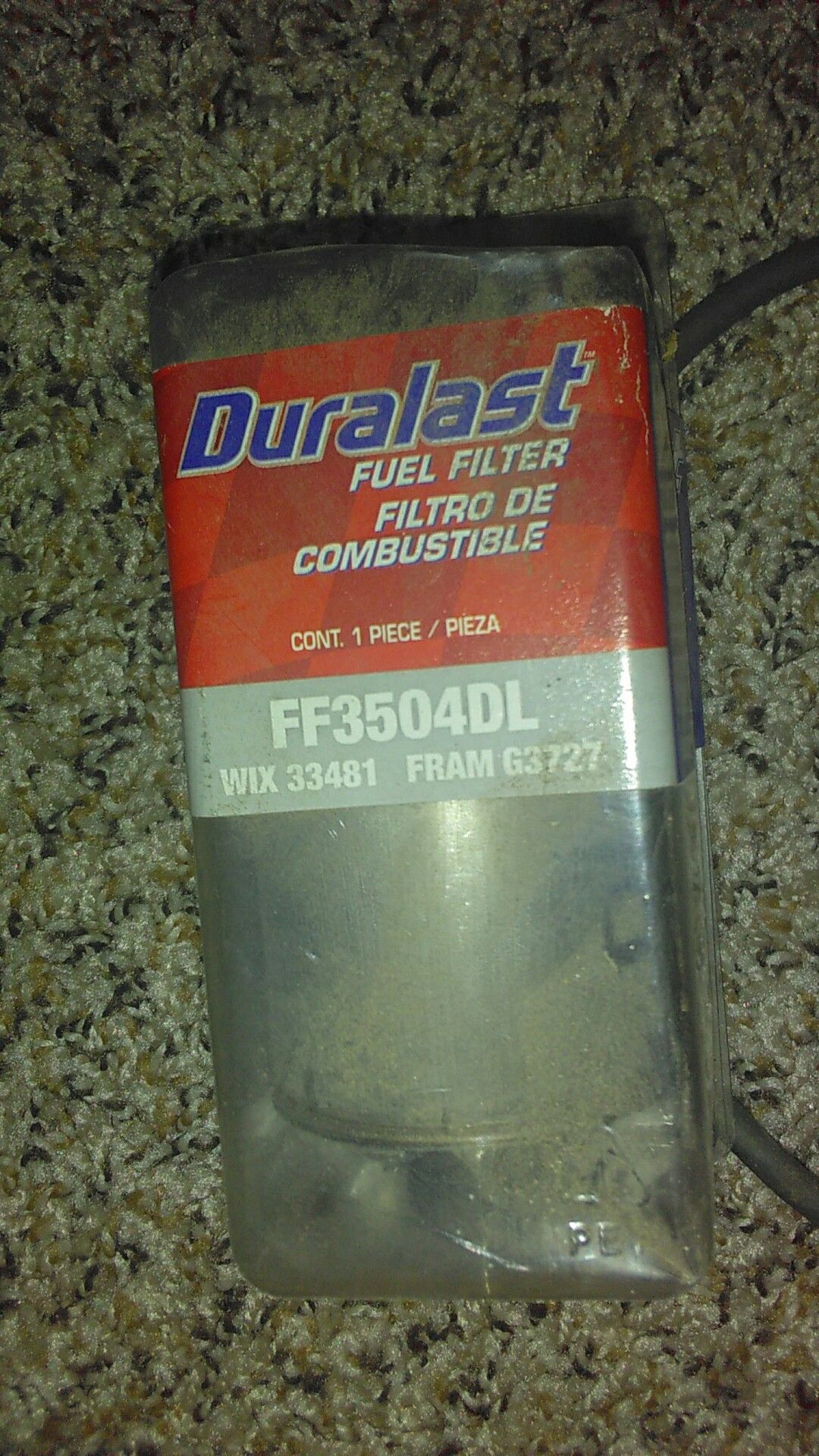 Duralast fuel filter FF3504DL