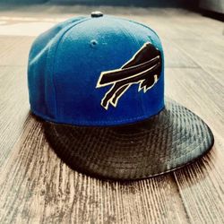 New Era Navy Blue Neon Green And Black Buffalo Bills Hat