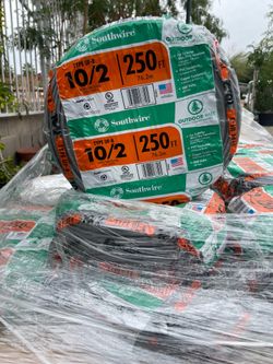 250 ft. 10/2 Gray Solid CU UF-B W/G Wire