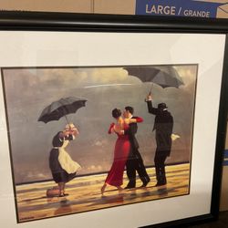 CONTEMPORARY WALL ART DANCING IN THE RAIN