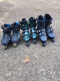 3 Sets of Roller Blades
