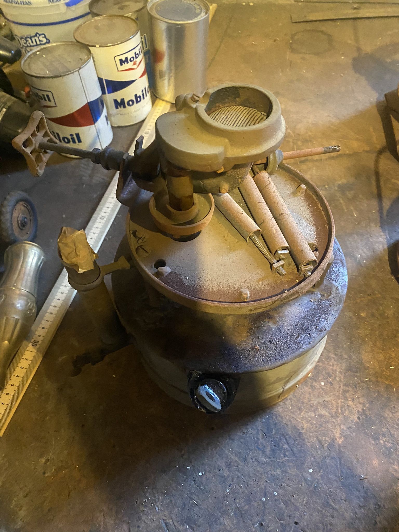 Vintage Cast iron Plumbing Parts