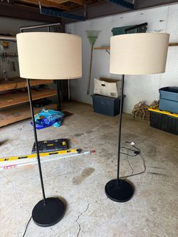 Set- Two floor lamps