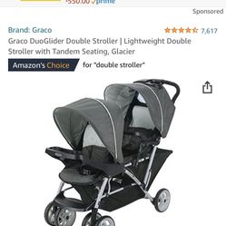 New GRACO Stroller Doug Líder Multy -child