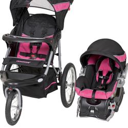 Baby Trend Expedition Travel Set, Bubble Gum