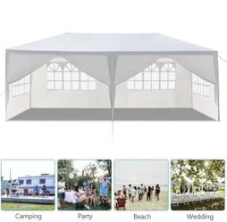 Carpa blanca para fiesta 10 x 20 pies (nueva en su caja)