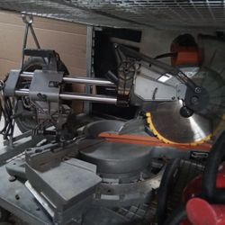 Ridgid 15amp Moter With 5,000rpm 10" Dual Miter Saw