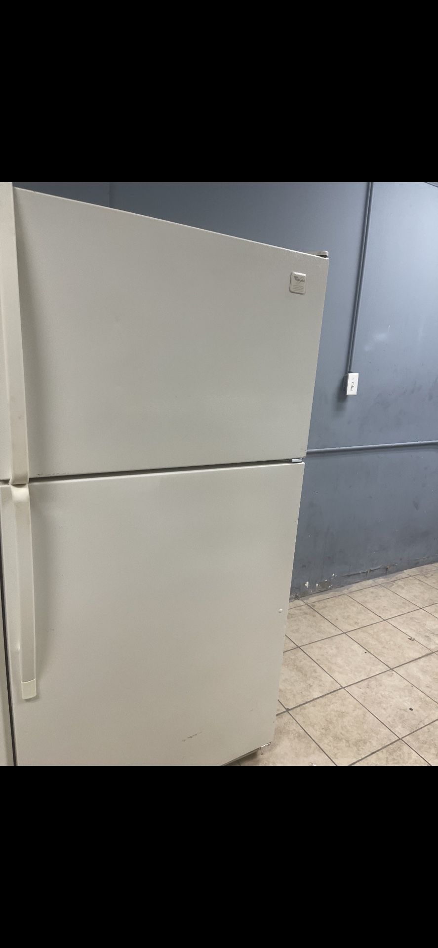 Whirlpool White Fridge