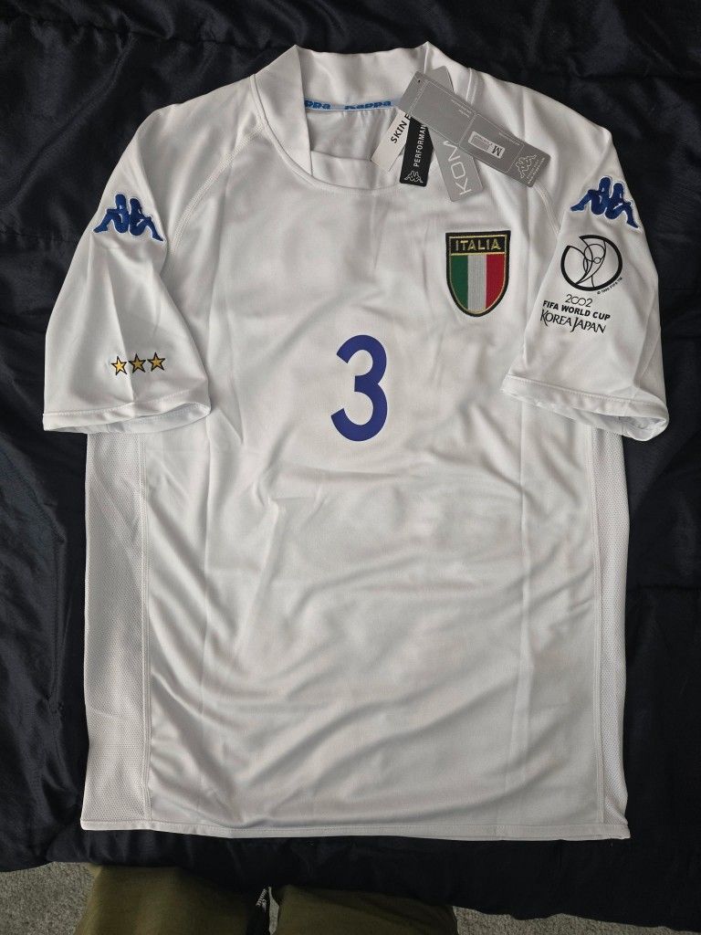 Italy Away Jersey For World Cup 2002