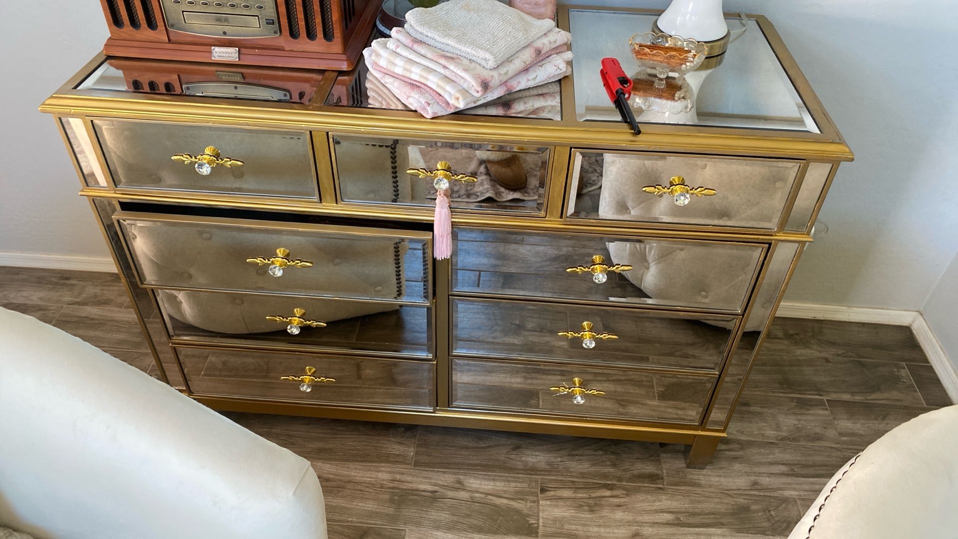 Pier 1 Mirrored Dressed
