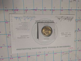 2007 Presidential Washington $1 Coin Never Circulated