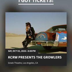 The Growlers Tickets