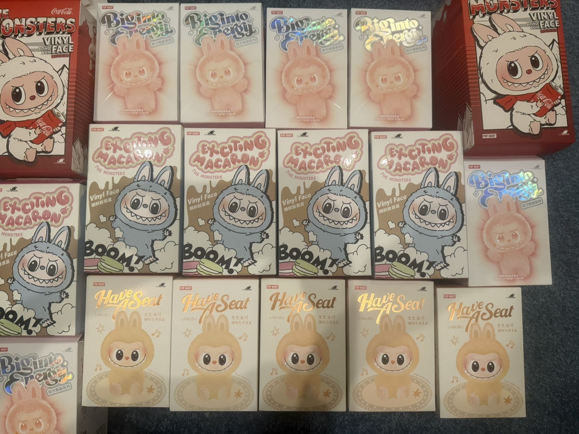 POPMART The Monsters AUTHENTIC Labubu (All Series available) Big Into Energy, Exciting Macaron, Have A Seat