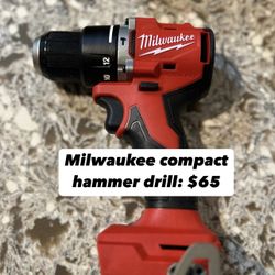 Milwuakee Compact Hammer Drill 