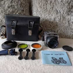 RARE Kiev-88 CM ARSAT 2.8/80 lens USSR Medium Format camera Pentacon Six Mount