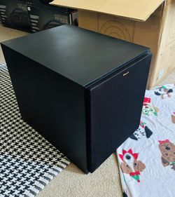 Klipsch (R-120SWi) 12 In. | Wireless Subwoofer | 400W Peak Power, Deep Bass, Transmitter Included