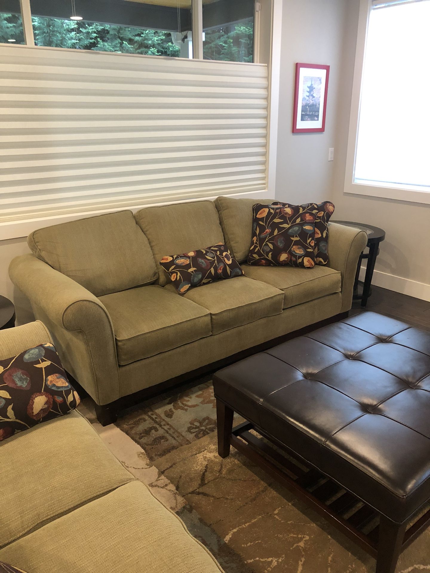 LazyBoy Couch, Loveseat, Chair, Ottoman