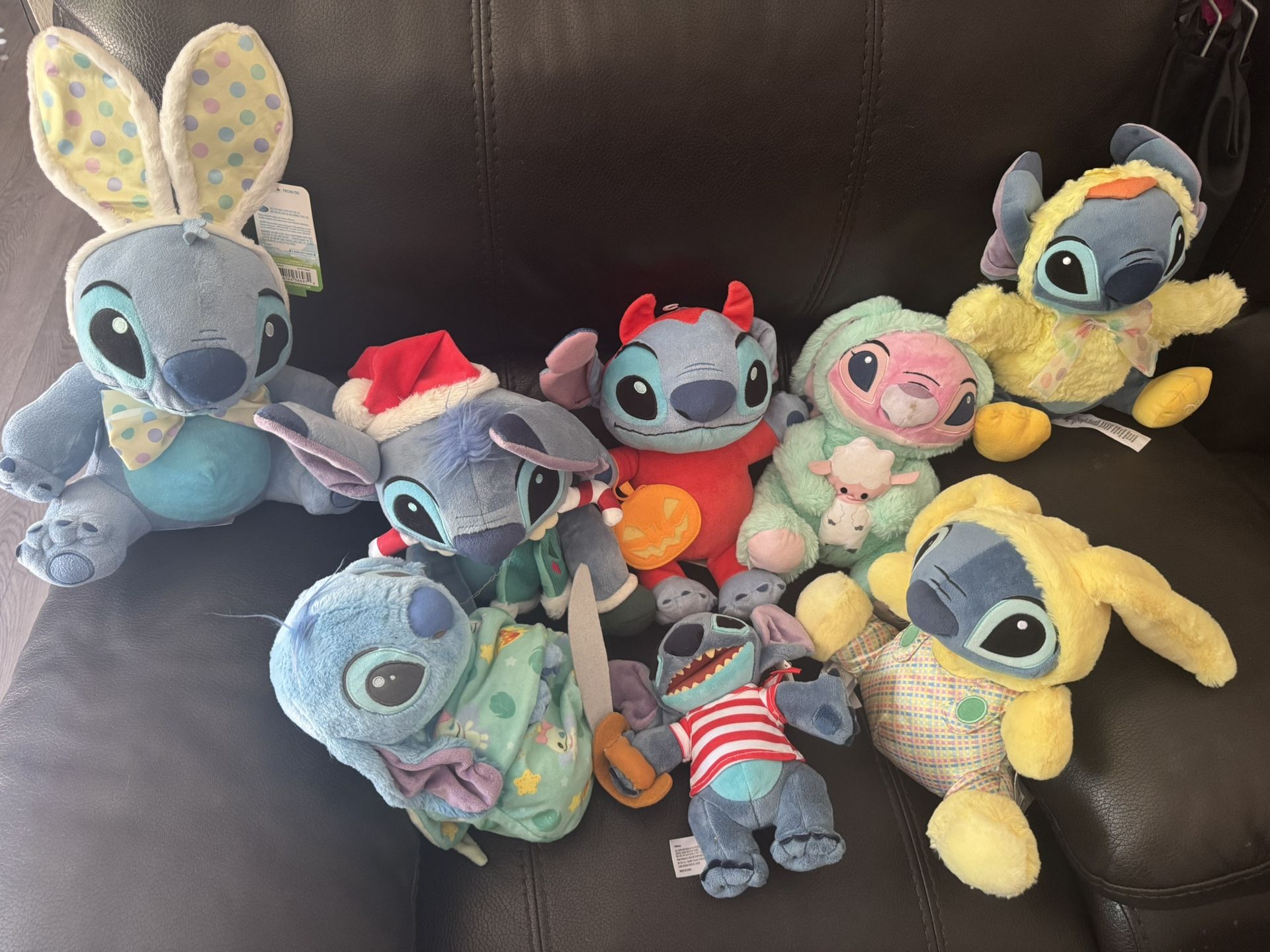 Stitch plushies