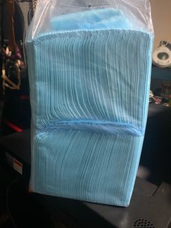 Blue Disposable Underpads Bulk Pack
