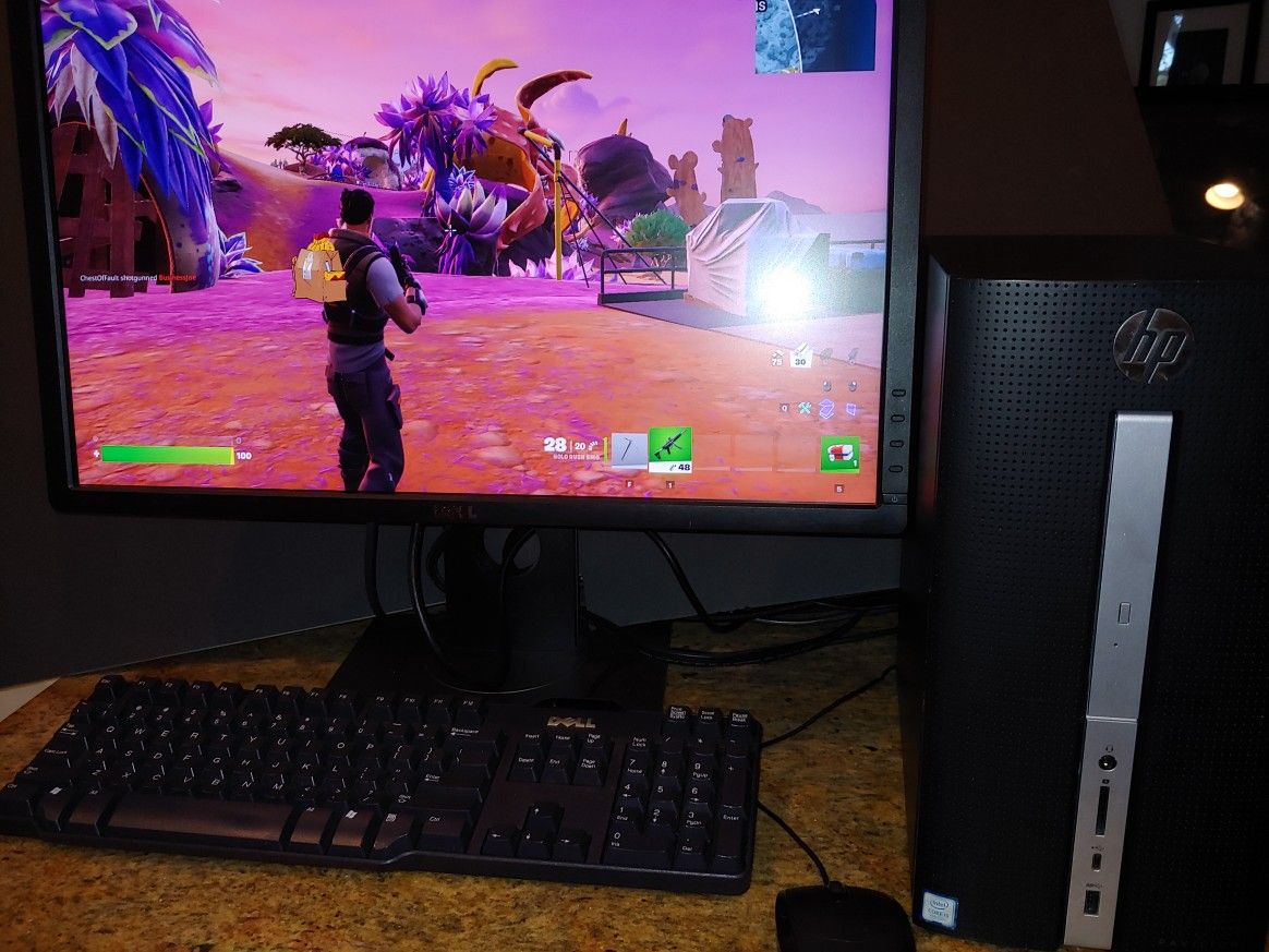 Fortnite Budget Gaming PC, i5 7400, Geforce 750, 12gb DDR 4, 256 NVME, 1tb HDD, Fast WiFi Win 11