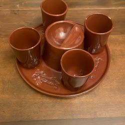 1970s Tequila Shooter Set