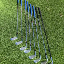 BEN HOGAN APEX EDGE PRO IRON SET (Brand New Grips. Total 8 clubs. 4 - 9 & PW, SW)