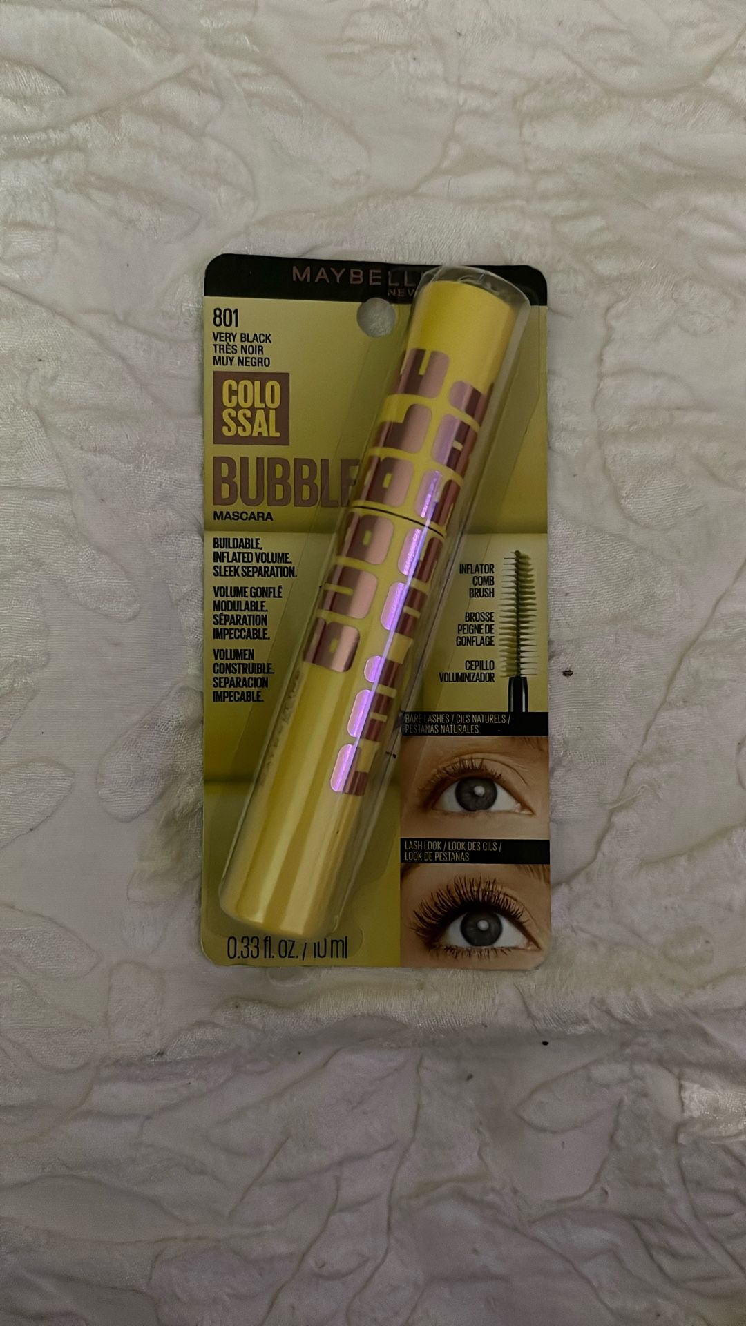 Very Black Colossal Bubble Mascara