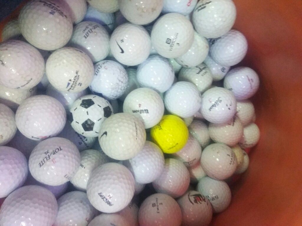Golf balls 5 for $1.00