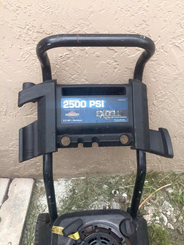 Excell VR2500 Pressure Washer Briggs and Stratton 6.5 hp NOT WORKING