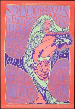 JEFFERSON AIRPLANE CONCERT POSTER PICTURE