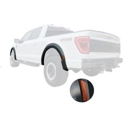 Raptor Style Fender Flare with LED Amber Lights for 2021 F150