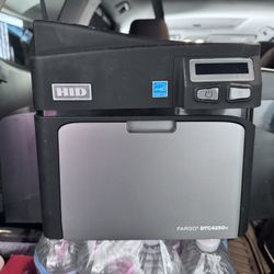 Fargo DTC4250e Single Sided Desktop Dye Sublimation/Thermal Transfer Printer - Color - Card Print - Ethernet - USB