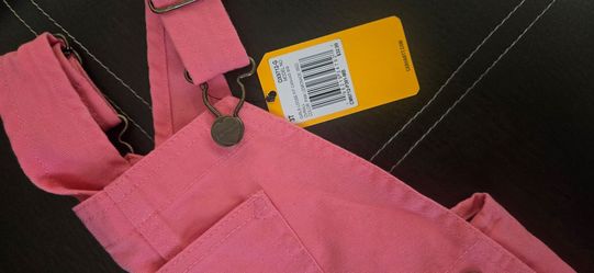 Pink carthartt overalls  3t toddler /girl clothes