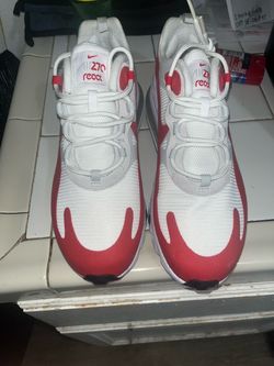 Nike Air Max 270 React Sneakers White Red