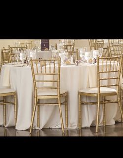 Gold Chiavari Chairs
