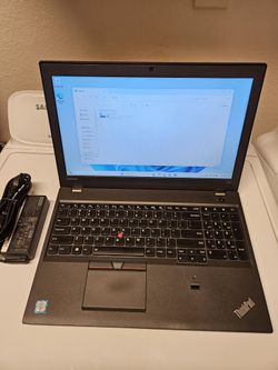 Lenovo ThinkPad T560 15.6 Inch Widescreen 16 GB Ram Memory 256 GB SSD 