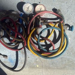 HVAC manifold gauge sets