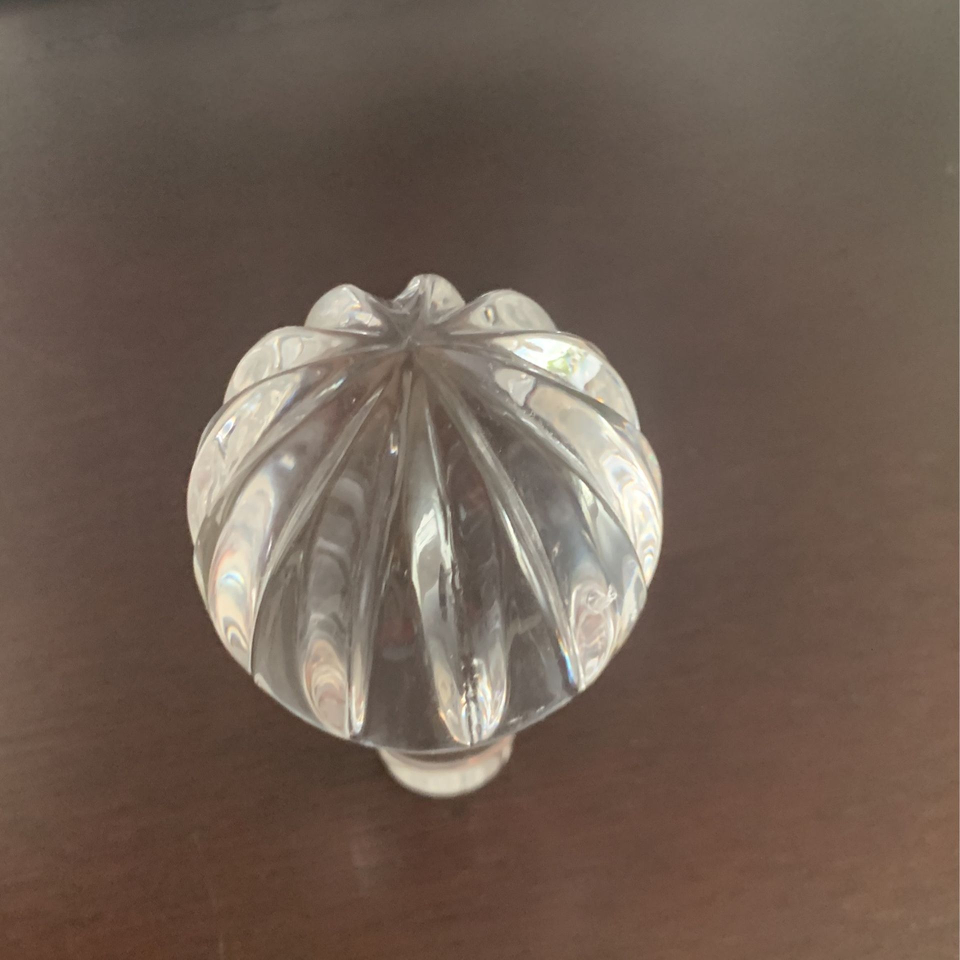 Vintage Glass Bottle Tap From Italy